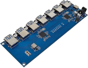 USB 3.1 Hub Module 7-Port PCB Board Blue USB 3.1 Hub Module 7-Port PCB Board Blue