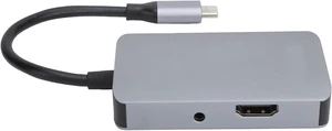 USBC to 5-in-1 Hub Adapter, Aluminum Alloy USBC to 5-in-1 Hub Adapter, Aluminum Alloy