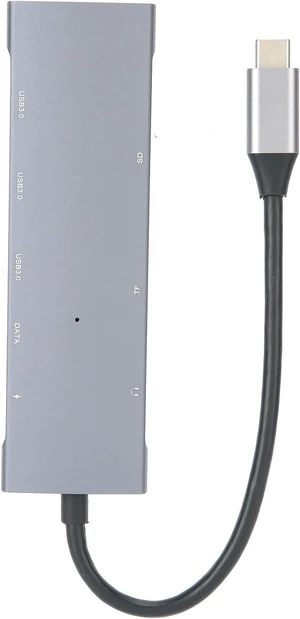 Type C Hub, 9 in 1 Multiport Adapter with 4K, USB 3.0, Audio, Card Type C Hub, 9 in 1 Multiport Adapter with 4K, USB 3.0, Audio, Card