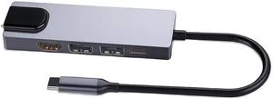 Portable USB C Dongle for Travel Office Laptop Portable USB C Dongle for Travel Office Laptop