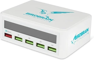 5-Port USB Charging Hub with Smart LCD Display for Finch Robotics 5-Port USB Charging Hub with Smart LCD Display for Finch Robotics