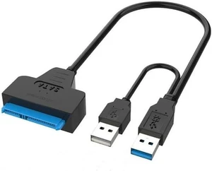SATA to USB 3.0 2.0 Easy Drive Cable USB 3.0 to Sata III Hard Disk Adapter External 2.5 Inch HDD SSD Hard Drive Adapter Power DC(USB3.0 Power) SATA to USB 3.0 2.0 Easy Drive Cable USB 3.0 to Sata III Hard Disk Adapter External 2.5 Inch HDD SSD Hard Drive Adapter Power DC(USB3.0 Power)