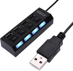USB 2.0 Power Adapter 4/7 Ports Universal USB HUB Splitter USB2.0 HUB Multiple Expander Switch Docking Stations(4 Ports) USB 2.0 Power Adapter 4/7 Ports Universal USB HUB Splitter USB2.0 HUB Multiple Expander Switch Docking Stations(4 Ports)