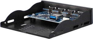 3.5 Inch Black Stainless Steel USB 3.0 Front Panel 3.5 Inch Black Stainless Steel USB 3.0 Front Panel