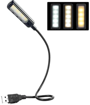 USB Light for Laptop Keyboard, Thickened & Flexiable 3 Brightness x 3 Color Temperature USB Reading Light for Nightwork Without Disturbing Roommates. USB Light for Laptop Keyboard, Thickened & Flexiable 3 Brightness x 3 Color Temperature USB Reading Light for Nightwork Without Disturbing Roommates.