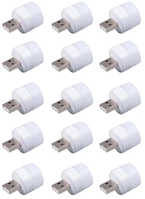15 Pieces Mini USB Night Light, LED Light, Energy Saving LED, USB Laptop Light Bulb Night Lamp (Suitable Adapter 5V 1A) (White Light) 15 Pieces Mini USB Night Light, LED Light, Energy Saving LED, USB Laptop Light Bulb Night Lamp (Suitable Adapter 5V 1A) (White Light)