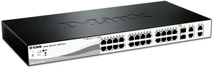 D-link 24-port Fast Ethernet Poe Smart Switch - 24 Ports - Manageable - 24 X Poe - 2 X Expansion Sl D-link 24-port Fast Ethernet Poe Smart Switch - 24 Ports - Manageable - 24 X Poe - 2 X Expansion Sl