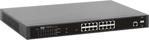 Eaton Tripp Lite Series 16-Port Gigabit Managed PoE+ Switch with 2 SFP Ports, Easy Smart WebManaged Layer 2 Ethernet Splitter, 220W, 1 Gbps, 1U Rack Mount or Desktop, 3Year Warranty (NGS16C2POE-1) Eaton Tripp Lite Series 16-Port Gigabit Managed PoE+ Switch with 2 SFP Ports, Easy Smart WebManaged Layer 2 Ethernet Splitter, 220W, 1 Gbps, 1U Rack Mount or Desktop, 3Year Warranty (NGS16C2POE-1)