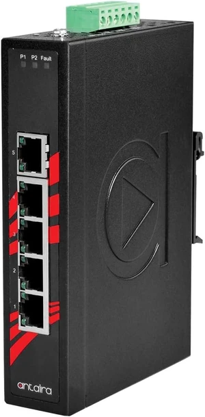 ANTAIRA LNX-500A Slim 12-48VDC, ETHERNET Switch, 10/100BASETX, 5PORT ANTAIRA LNX-500A Slim 12-48VDC, ETHERNET Switch, 10/100BASETX, 5PORT