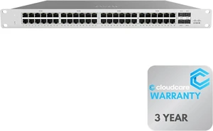 MS120-48LP 48 Port PoE Cloud Managed Switch (MS120-48LP-HW) - Layer 2 Switch - Rack Mountable - Stay Protected with ACE 3 Year ACE Warranty (No License Included) MS120-48LP 48 Port PoE Cloud Managed Switch (MS120-48LP-HW) - Layer 2 Switch - Rack Mountable - Stay Protected with ACE 3 Year ACE Warranty (No License Included)