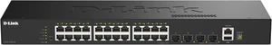 D-Link 28-Port Gigabit Ethernet Switch, Next-Gen Layer 3 Stackable Smart-Managed, 24x Ports, 2X 10GBase-T, 2X 10G SFP+ Ports (DGS-1520-28) D-Link 28-Port Gigabit Ethernet Switch, Next-Gen Layer 3 Stackable Smart-Managed, 24x Ports, 2X 10GBase-T, 2X 10G SFP+ Ports (DGS-1520-28)