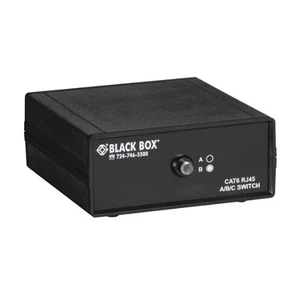 Manual Desktop Switch - RJ-45 2-to-1 CAT6 ETHERNET 10G, GSA, TAA, 45 Day STANDA Manual Desktop Switch - RJ-45 2-to-1 CAT6 ETHERNET 10G, GSA, TAA, 45 Day STANDA