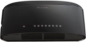 D-Link Ethernet Switch, 8-Port Gigabit Plug n Play Compact Design Fanless Desktop (DGS-1008G), Black D-Link Ethernet Switch, 8-Port Gigabit Plug n Play Compact Design Fanless Desktop (DGS-1008G), Black