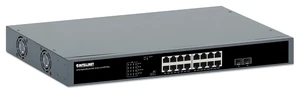 Intellinet 16-Port PoE+ Gigabit Ethernet Switch, 250W, 2 SFP Ports Intellinet 16-Port PoE+ Gigabit Ethernet Switch, 250W, 2 SFP Ports