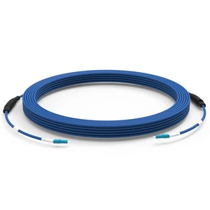 E-link 50M OS2 LC-LC Outdoor Armored Simplex Single Mode Fiber Cable LSZH E-link 50M OS2 LC-LC Outdoor Armored Simplex Single Mode Fiber Cable LSZH