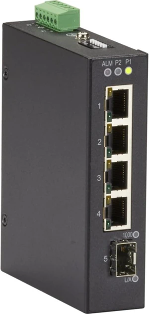 Black Box 4p 10/100/1000 Rj45, 1p 100/1000 Sfp Ind Switch Black Box 4p 10/100/1000 Rj45, 1p 100/1000 Sfp Ind Switch