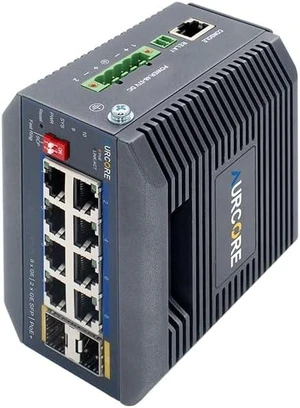AIS2002P 8-Port Gigabit PoE+ Industrial DIN-Rail Switch, Layer 2+ Managed, Wide Temperature Range, for IP Cameras, VLAN QoS ACL, 3-Year Warranty AIS2002P 8-Port Gigabit PoE+ Industrial DIN-Rail Switch, Layer 2+ Managed, Wide Temperature Range, for IP Cameras, VLAN QoS ACL, 3-Year Warranty