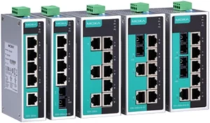 Moxa Unmanaged Ethernet Switch with 8 10/100BaseT(X) Ports, -40 to 75°C Operating Temperature Moxa Unmanaged Ethernet Switch with 8 10/100BaseT(X) Ports, -40 to 75°C Operating Temperature