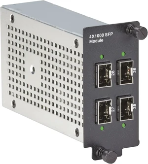 Black Box LE2700 Series Hardened Managed Modular Switch Module - 4-Port, 100 Black Box LE2700 Series Hardened Managed Modular Switch Module - 4-Port, 100