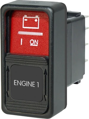 Blue Sea 2155 Remote Control Contura Switch with Lockout Slide Blue Sea 2155 Remote Control Contura Switch with Lockout Slide