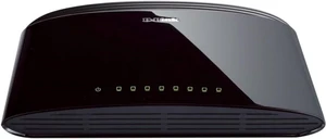 D-Link DES-1008D 8-Port Fast Ethernet Unmanaged Desktop Switch, Hub, Internet Splitter, Fanless, Plug and Play - UK Model D-Link DES-1008D 8-Port Fast Ethernet Unmanaged Desktop Switch, Hub, Internet Splitter, Fanless, Plug and Play - UK Model