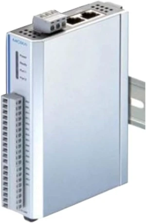 Moxa Ethernet Remote I/O with 2-Port Ethernet Switch, 6 DIs, 6 relays Moxa Ethernet Remote I/O with 2-Port Ethernet Switch, 6 DIs, 6 relays
