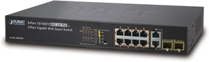 FGSD-1008HPS 8-Port 10/100TX 802.3at PoE + 2-Port Gigabit TP/SFP Combo Web Smart Switch FGSD-1008HPS 8-Port 10/100TX 802.3at PoE + 2-Port Gigabit TP/SFP Combo Web Smart Switch