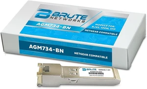 AGM734-BN - 1000BASE-T 100m RJ45 SFP Transceiver (Compatible with OEM PN# AGM734) AGM734-BN - 1000BASE-T 100m RJ45 SFP Transceiver (Compatible with OEM PN# AGM734)