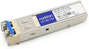 Addon-Networking LC Single Mode SFP Mini-GBIC Transceiver Module (QFX-SFP-1GE-LX-AO) Addon-Networking LC Single Mode SFP Mini-GBIC Transceiver Module (QFX-SFP-1GE-LX-AO)