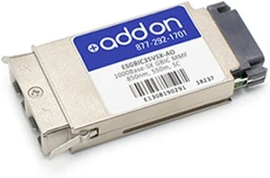 Addon-Networking GBIC Transceiver Module, SC Multi-Mode (ESGBIC35VSX-AO) Addon-Networking GBIC Transceiver Module, SC Multi-Mode (ESGBIC35VSX-AO)