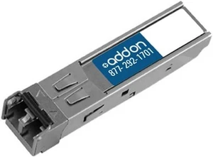Add-On Computer Brocade Compatible TAA Compliant 10GBase-SR SFP+ Transceiver (10G-SFPP-SR-AO) Add-On Computer Brocade Compatible TAA Compliant 10GBase-SR SFP+ Transceiver (10G-SFPP-SR-AO)