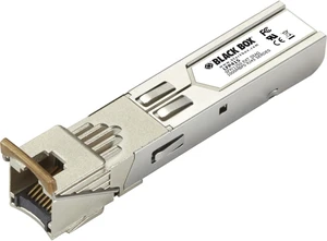 Black Box SFP with SerDes Interface, 1.25 Gbps, Copper, 1000BASE-T, Extended Diagnostics Black Box SFP with SerDes Interface, 1.25 Gbps, Copper, 1000BASE-T, Extended Diagnostics