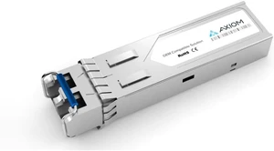 Axiom GLC-FE-100BX-U-20-AX SFP (Mini-Gbic) Transceiver Module (Equivalent to: Cisco GLC-FE-100Bx-U-20) - 100MB LAN - 100Base-BX-U - LC Single-Mode - up to 12.4 Miles - 1310 (TX)/ 1550 (Rx) Nm Axiom GLC-FE-100BX-U-20-AX SFP (Mini-Gbic) Transceiver Module (Equivalent to: Cisco GLC-FE-100Bx-U-20) - 100MB LAN - 100Base-BX-U - LC Single-Mode - up to 12.4 Miles - 1310 (TX)/ 1550 (Rx) Nm