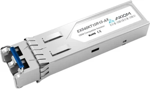 Axiom EX-SFP-GE40KT15R13-AX 1000BASE-BX40-D SFP TRANSCEIVER Juniper - EX-SFP-GE40KT15R13 Axiom EX-SFP-GE40KT15R13-AX 1000BASE-BX40-D SFP TRANSCEIVER Juniper - EX-SFP-GE40KT15R13