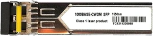 Axiom E1MG-CWDM80-1550-AX SFP (Mini-GBIC) transceiver Module (Equivalent to: Brocade E1MG-CWDM80-1550) - GigE - 1000Base-CWDM - LC Single-Mode - up to 49.7 Miles - 1550 nm Axiom E1MG-CWDM80-1550-AX SFP (Mini-GBIC) transceiver Module (Equivalent to: Brocade E1MG-CWDM80-1550) - GigE - 1000Base-CWDM - LC Single-Mode - up to 49.7 Miles - 1550 nm