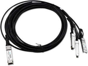 Axiom 100Gbase-CR4 Qsfp28 to 4 SFP28 Passive DAC Ruckus Compatible 1M Axiom 100Gbase-CR4 Qsfp28 to 4 SFP28 Passive DAC Ruckus Compatible 1M