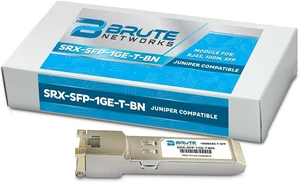 SRX-SFP-1GE-T-BN - 1000BASE-T 100m RJ45 SFP Transceiver (Compatible with OEM PN# SRX-SFP-1GE-T) SRX-SFP-1GE-T-BN - 1000BASE-T 100m RJ45 SFP Transceiver (Compatible with OEM PN# SRX-SFP-1GE-T)