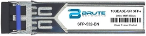 SFP-532-BN - 10GBASE-SR 300m 850nm SFP+ Transceiver (Compatible with OEM PN# SFP-532) SFP-532-BN - 10GBASE-SR 300m 850nm SFP+ Transceiver (Compatible with OEM PN# SFP-532)
