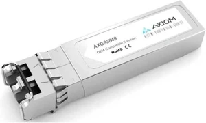 Axiom AXG93849 10GBASE-LR SFP+ TRANSCEIVER for Juniper - QFX-SFP-10GE-LR - TAA Compliant Axiom AXG93849 10GBASE-LR SFP+ TRANSCEIVER for Juniper - QFX-SFP-10GE-LR - TAA Compliant