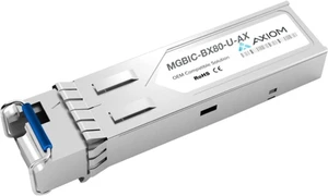 Axiom 1000BASE-BX80-U SFP TRANSCEIVER for ENTERASYS - MGBIC-BX80-U (Upstream) Axiom 1000BASE-BX80-U SFP TRANSCEIVER for ENTERASYS - MGBIC-BX80-U (Upstream)