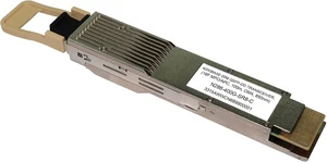 Tripp Lite Eaton Series 400GBase-SR8 Cisco Compatible QSFP-DD Transceiver Module, MPO/APC Multimode Fiber MMF, 400 Gbps, 850 nm, 328 Feet / 100 Meter Length, 3-Year Warranty (N286-400G-SR8-C) Tripp Lite Eaton Series 400GBase-SR8 Cisco Compatible QSFP-DD Transceiver Module, MPO/APC Multimode Fiber MMF, 400 Gbps, 850 nm, 328 Feet / 100 Meter Length, 3-Year Warranty (N286-400G-SR8-C)
