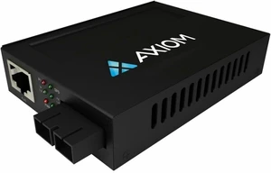Axiom Memory - AXG99847 - Axiom Transceiver/Media Converter - Network (RJ-45) - 1x PoE+ (RJ-45) Ports - 1 x SC Ports - Axiom Memory - AXG99847 - Axiom Transceiver/Media Converter - Network (RJ-45) - 1x PoE+ (RJ-45) Ports - 1 x SC Ports -