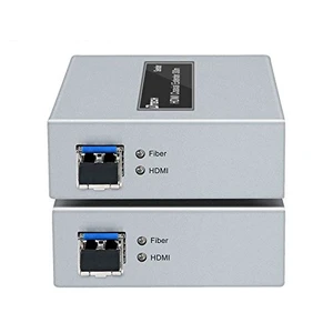 DTECH 4K HDMI Fiber Optic Extender 300m 10km 20km 40km IR RS232 HDMI Fiber transceiver (0.3km) DTECH 4K HDMI Fiber Optic Extender 300m 10km 20km 40km IR RS232 HDMI Fiber transceiver (0.3km)