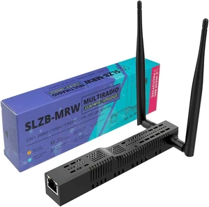 SMLIGHT SLZB-MRW10 Multiradio PoE Adapter High-Performance Zigbee, Thread & Z-Wave Adapter,Works with Zigbee2MQTT, Home Assistant,ZHA Dual Antenna & PoE Power Support SMLIGHT SLZB-MRW10 Multiradio PoE Adapter High-Performance Zigbee, Thread & Z-Wave Adapter,Works with Zigbee2MQTT, Home Assistant,ZHA Dual Antenna & PoE Power Support