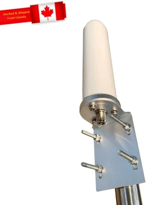 CompuPort 5G LTE High Gain 3/5dBi 15' RG58U Cable with SMA Male 600-960/1710-4200 MHz 5G/4G LTE Omni-Directional Outdoor Pole/Wall Mount Antenna for 5G LTE Cellular Modem Gateways. CompuPort 5G LTE High Gain 3/5dBi 15' RG58U Cable with SMA Male 600-960/1710-4200 MHz 5G/4G LTE Omni-Directional Outdoor Pole/Wall Mount Antenna for 5G LTE Cellular Modem Gateways.
