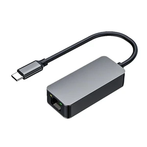 USB 3.1 t2y>pe-c to RJ45 2500Mbps High Speed Network Card RTL8156B 2.5G Ethernet Adapter(Type-C) USB 3.1 t2y>pe-c to RJ45 2500Mbps High Speed Network Card RTL8156B 2.5G Ethernet Adapter(Type-C)