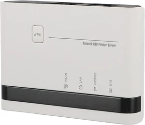 Cuifati USB Printer Server with 2 Ports 10/100Mbps, Wired Wireless Network Print Server for Home Office 7 8 10 11 OS X (US Plug) Cuifati USB Printer Server with 2 Ports 10/100Mbps, Wired Wireless Network Print Server for Home Office 7 8 10 11 OS X (US Plug)