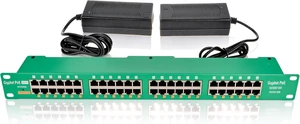 PoE Texas 24-Port IEEE 802.3at PoE+ Injector with 2 x 120W Supplies PoE Texas 24-Port IEEE 802.3at PoE+ Injector with 2 x 120W Supplies