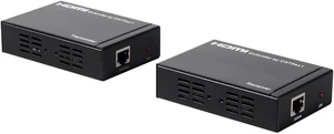 Monoprice HDMI Extender Over Single CAT6 (TCP/IP) - 100 Meters (328 Feet) With IR Support, HDCP 1.1 - Blackbird Series Monoprice HDMI Extender Over Single CAT6 (TCP/IP) - 100 Meters (328 Feet) With IR Support, HDCP 1.1 - Blackbird Series
