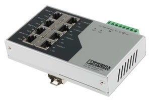 Phoenix Contact, 2832771, FL Switch SF 8TX Industrial Ethernet Switch, 8 TP RJ45 Ports, Automatic Detection of Data Transmission Speed of 10 or 100 Mbps (RJ45), autocrossing Function Phoenix Contact, 2832771, FL Switch SF 8TX Industrial Ethernet Switch, 8 TP RJ45 Ports, Automatic Detection of Data Transmission Speed of 10 or 100 Mbps (RJ45), autocrossing Function